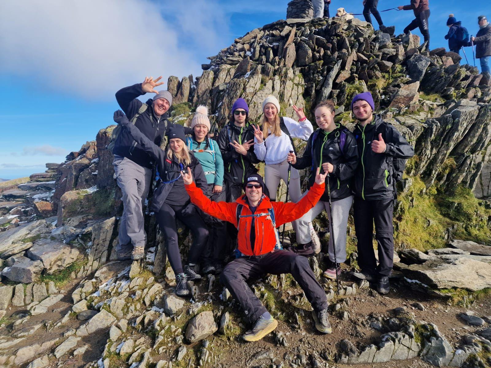 Three Peaks Challenge Summit