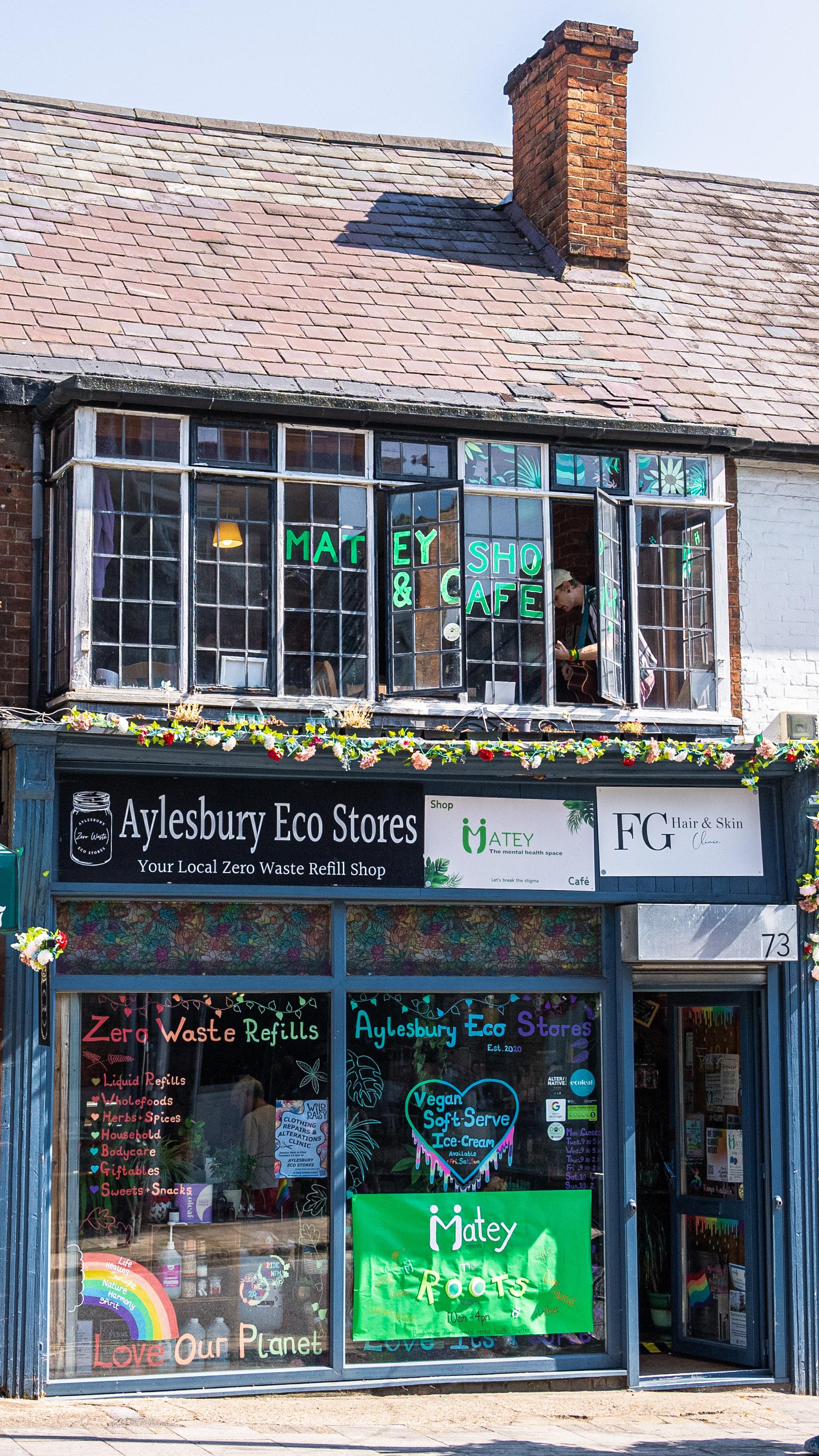 The original Matey shop in Aylesbury
